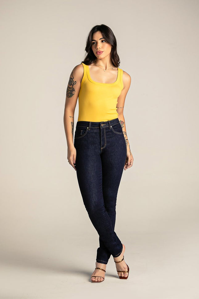 Calça Feminina Tradicional Alta Cigarrete