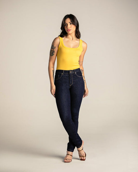 Calça Feminina Tradicional Alta Cigarrete