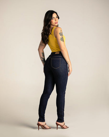 Calça Feminina Tradicional Alta Cigarrete