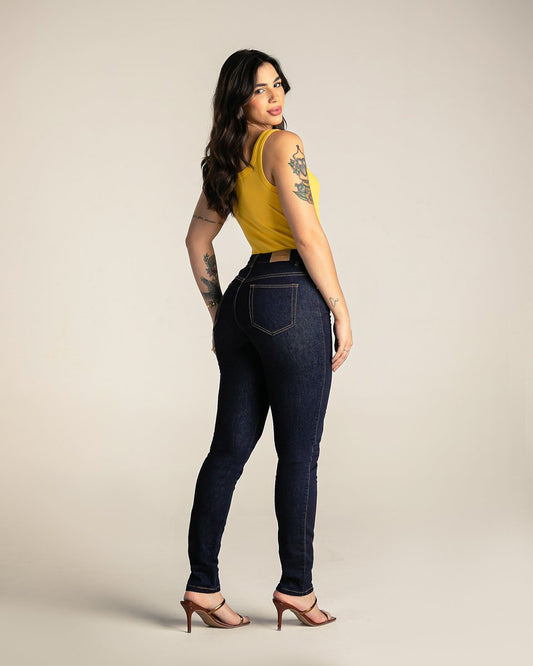 Calça Feminina Tradicional Alta Cigarrete