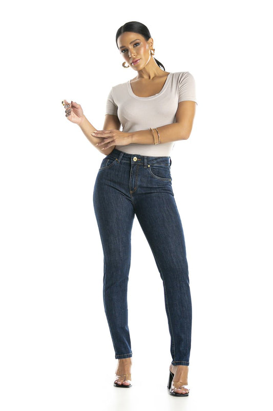 Calça Feminina Tradicional Alta Cigarrete