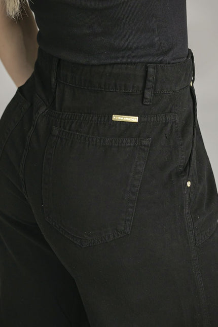 Calça Feminina Wide Leg com Bolso Chapado -