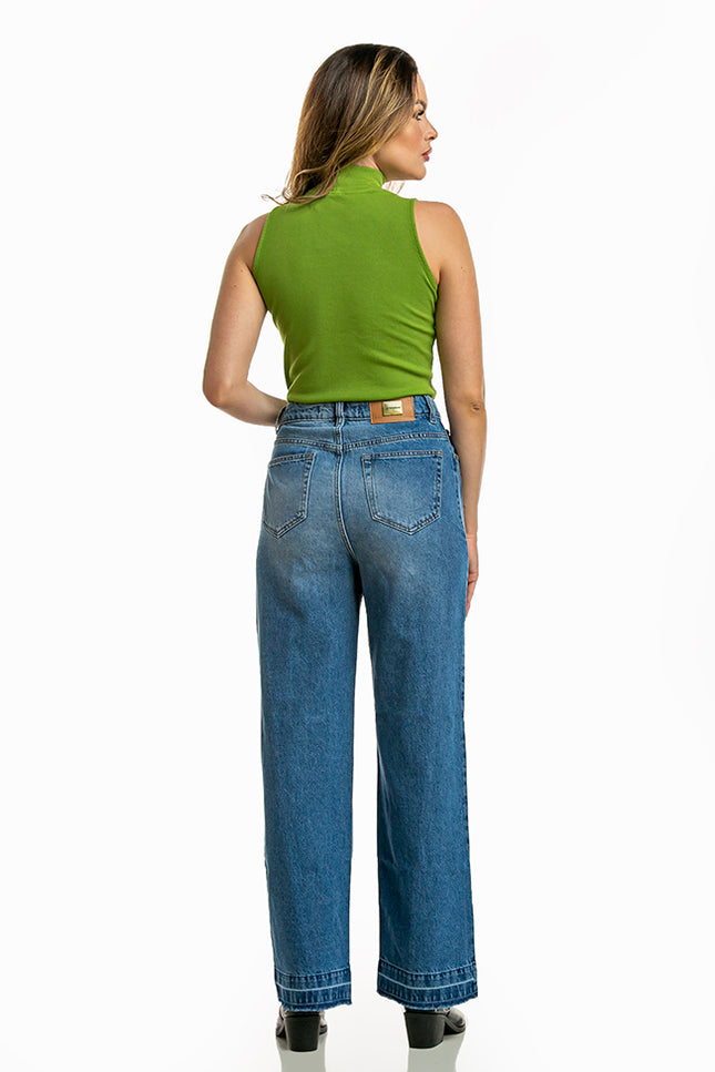 Calça Jeans Alta Reta - www.latifundio.com.br