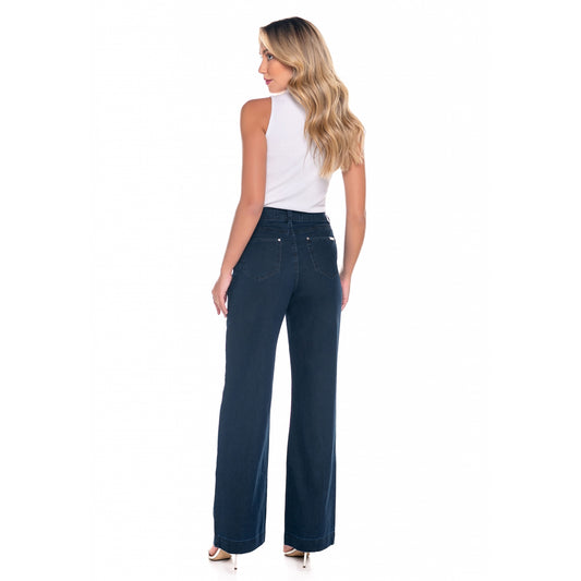 Calça Jeans Feminina Latifundio Pantalona - www.latifundio.com.br