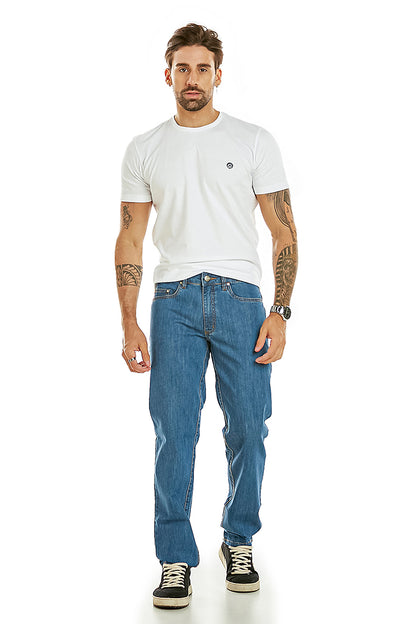 Calça Masculina Reta Jeans