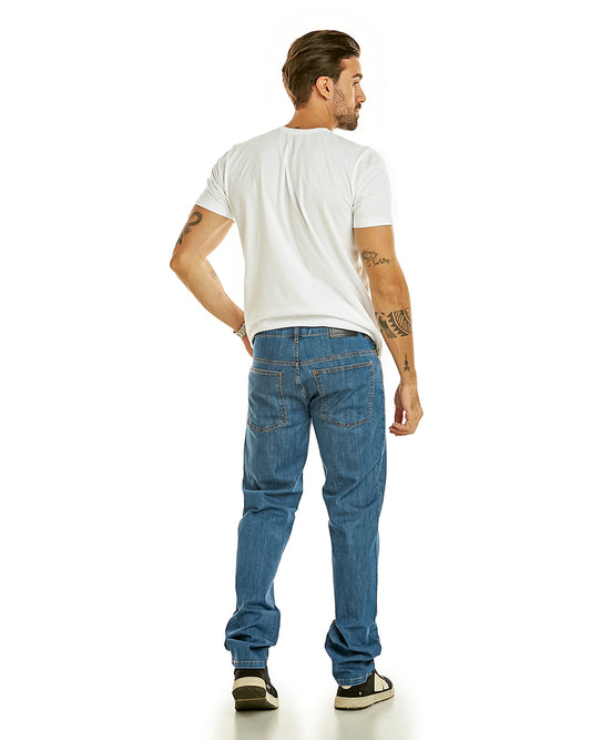 Calça Masculina Reta Jeans