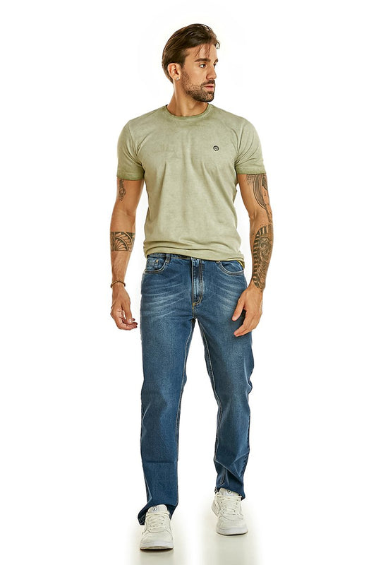 Calça Masculina Reta Jeans