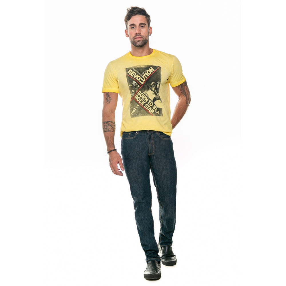 Calça Masculina Reta Jeans - www.latifundio.com.br