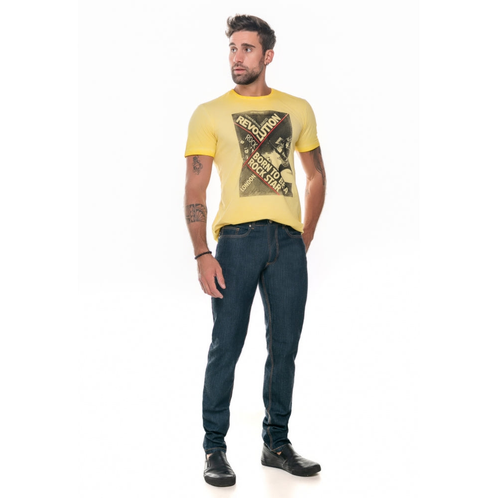 Calça Masculina Reta Jeans - www.latifundio.com.br
