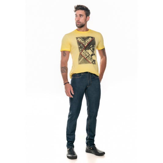 Calça Masculina Reta Jeans - www.latifundio.com.br