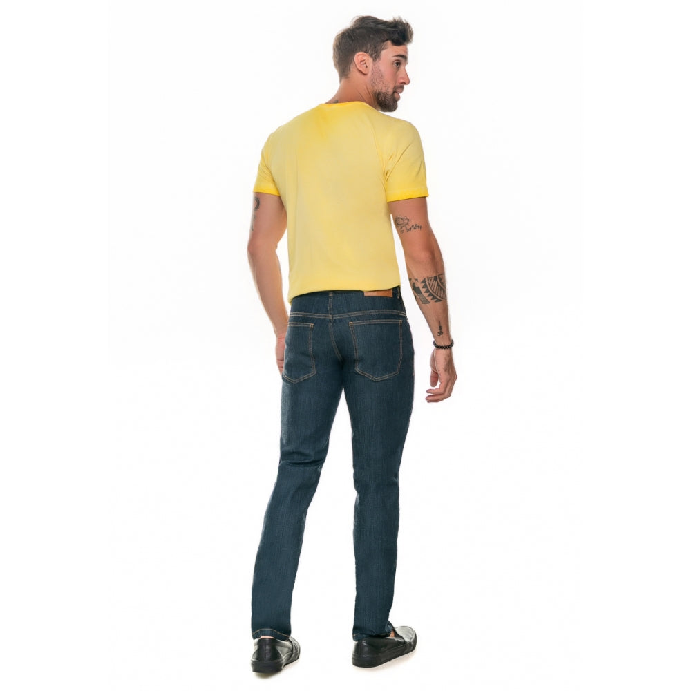 Calça Masculina Reta Jeans - www.latifundio.com.br