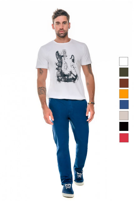 Calça Masculina Sarja Classic Latifundio - www.latifundio.com.br