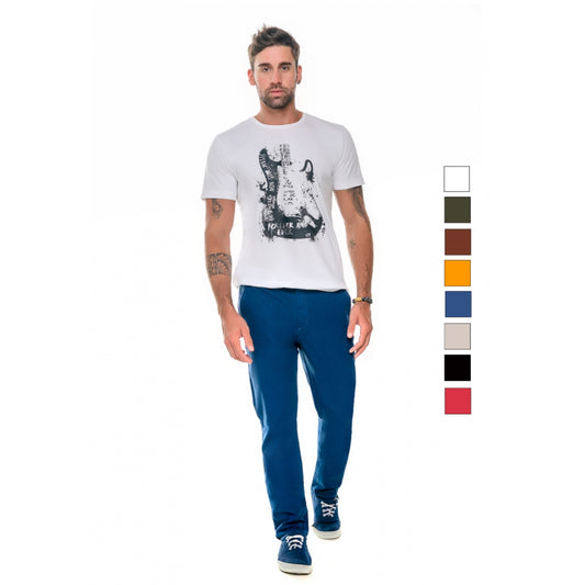 Calça Masculina Sarja Classic Latifundio - www.latifundio.com.br