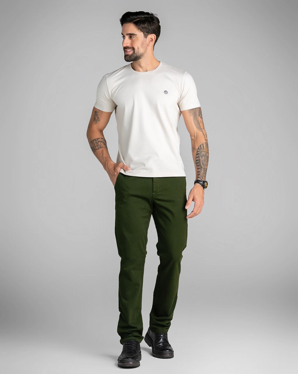 Calça Masculina Sarja Classic Latifundio - www.latifundio.com.br
