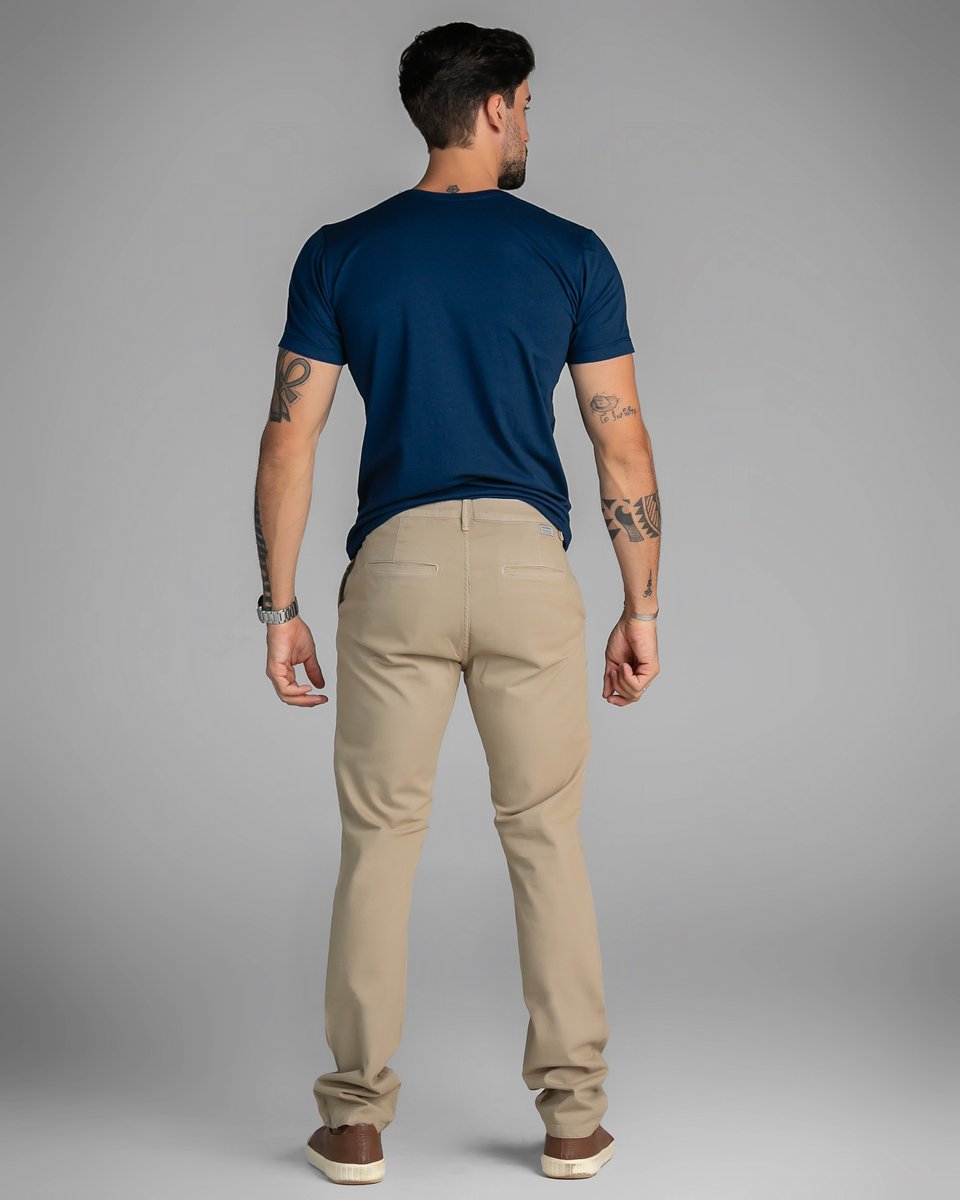 Calça Masculina Sarja Classic Latifundio - www.latifundio.com.br