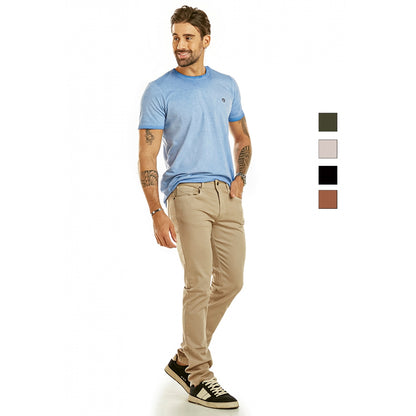 Calça Masculina Sarja Fit Latifundio