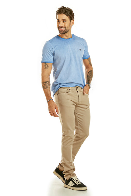 Calça Masculina Sarja Fit Latifundio