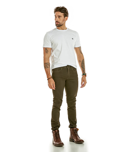 Calça Masculina Sarja Fit Latifundio