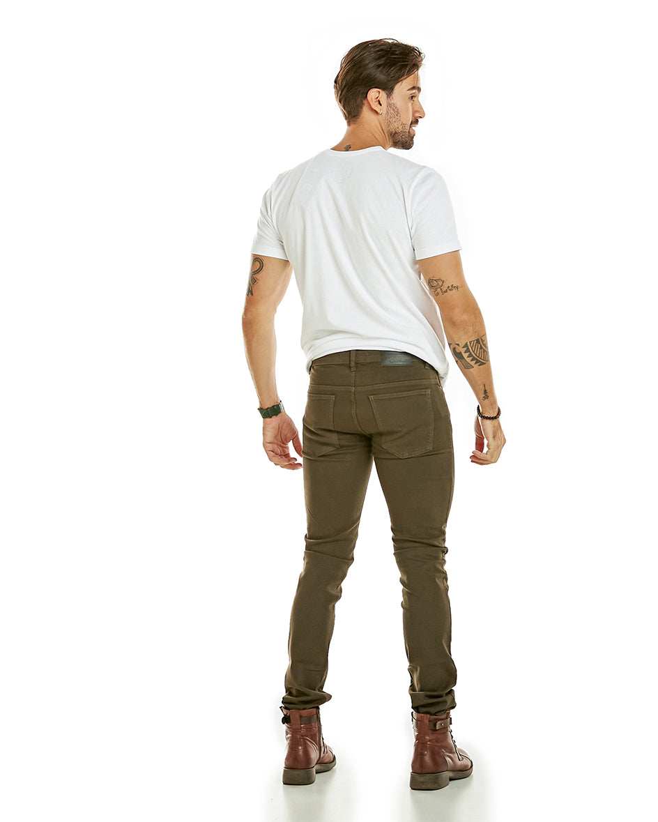 Calça Masculina Sarja Fit Latifundio