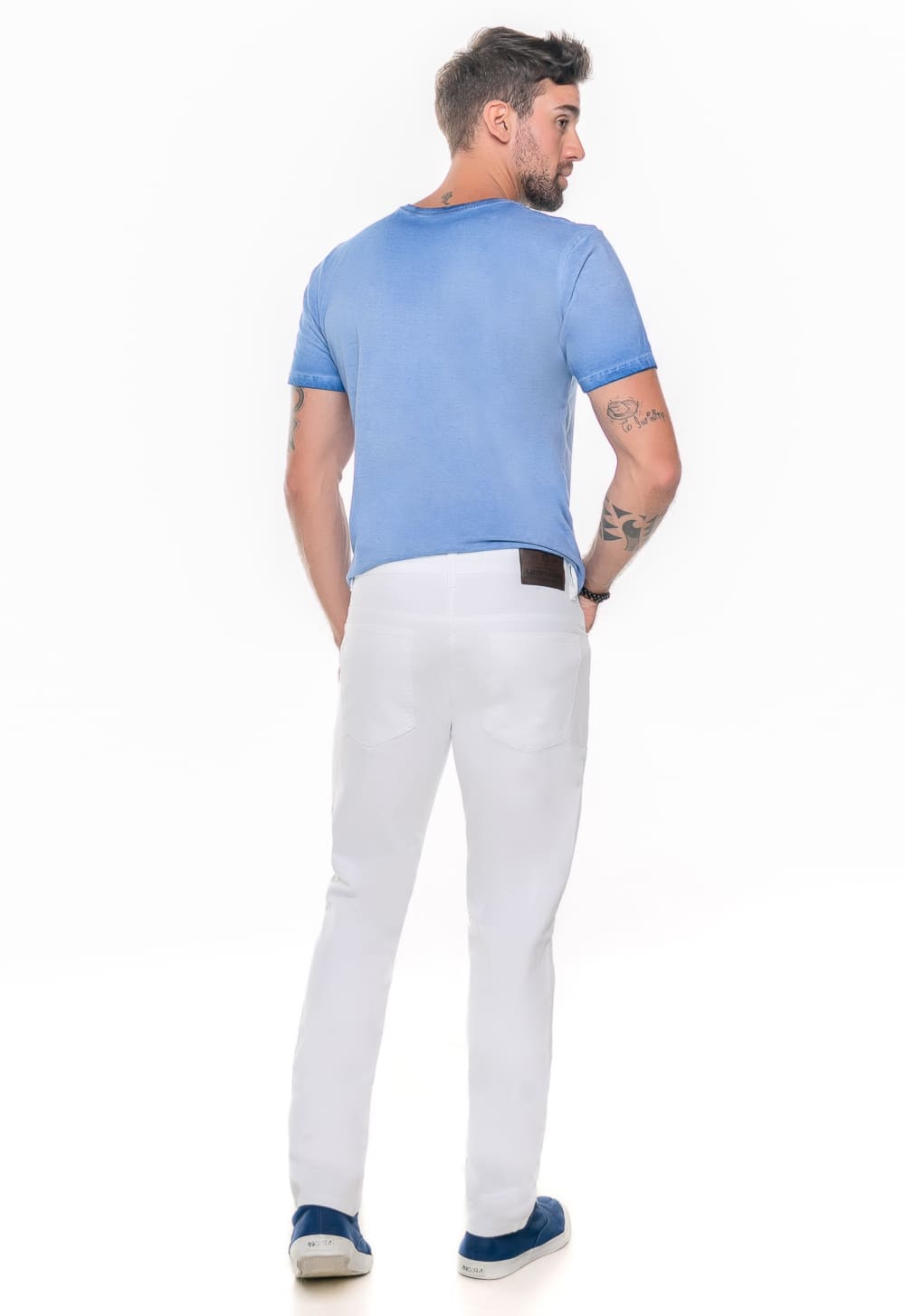 Calça Masculina Sarja Fit Latifundio