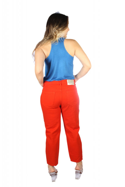 Calça Mom Colorida