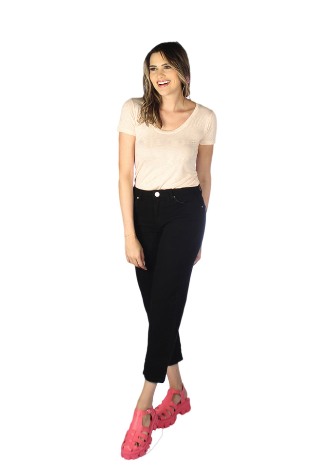 Calça Mom - Preto
