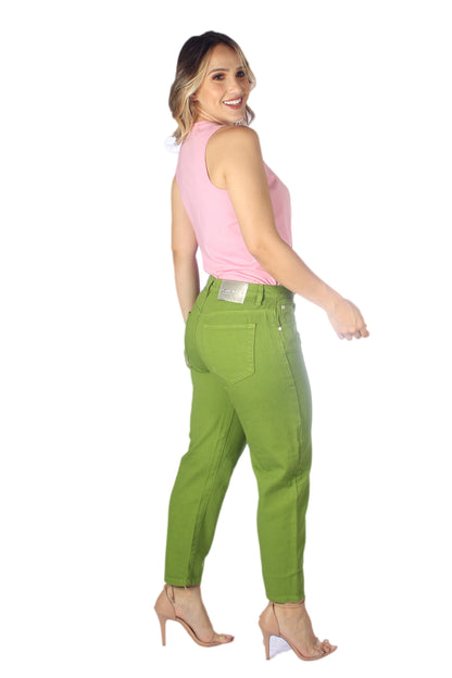 Calça Mom Colorida