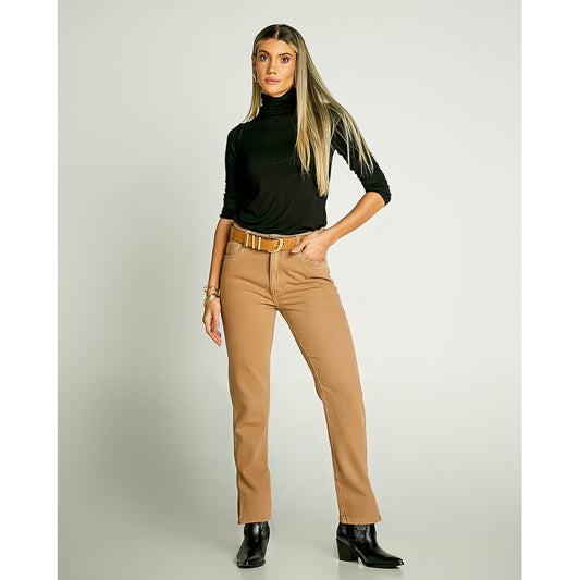 Calça Mom Cominho Stone