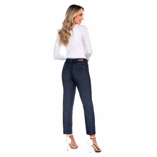 Calça Mom Feminina Jeans - www.latifundio.com.br