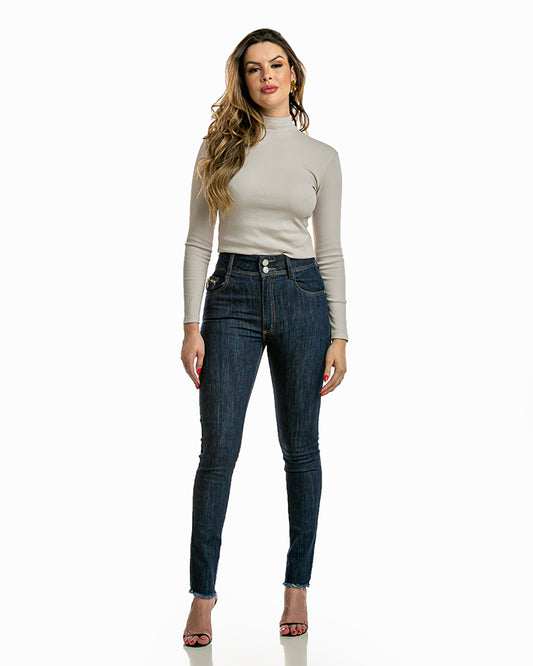 Calça Skinny Alta Jeans
