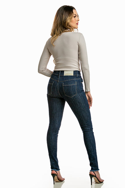 Calça Skinny Alta Jeans