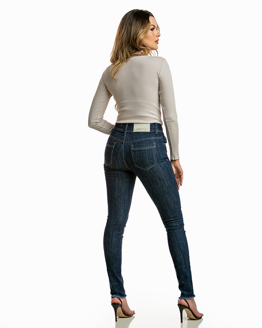 Calça Skinny Alta Jeans