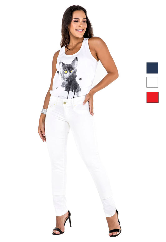Calça Skinny Feminina Saint Tropez - www.latifundio.com.br