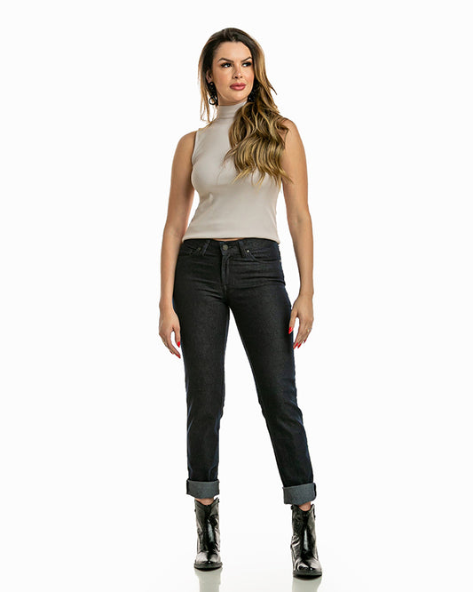 Calça Tradicional Skinny Jeans com Elastano - www.latifundio.com.br