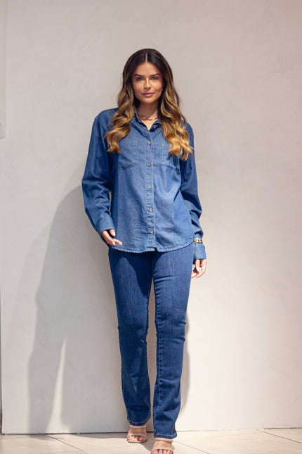 Camisa Feminina Boyfriend
