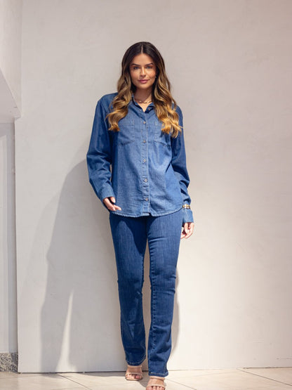 Camisa Feminina Boyfriend