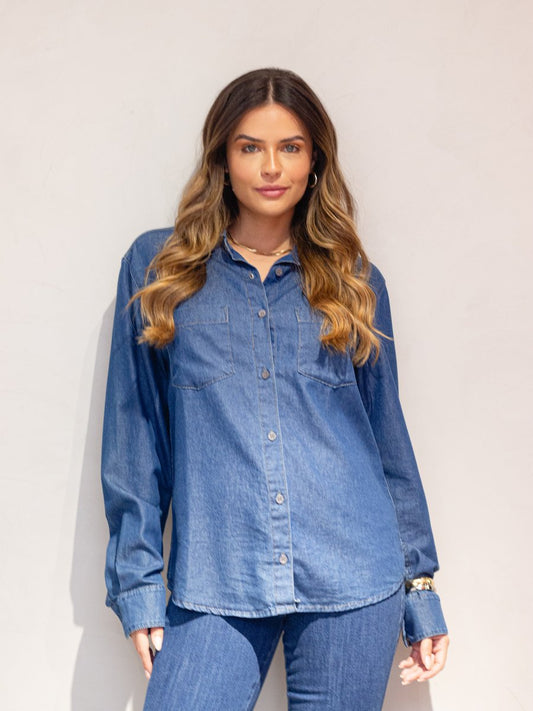 Camisa Feminina Boyfriend