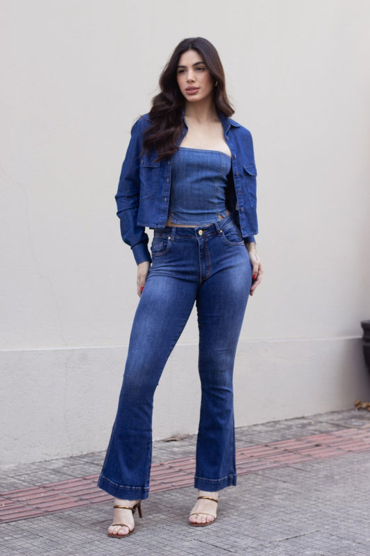 Camisa Feminina Cropped