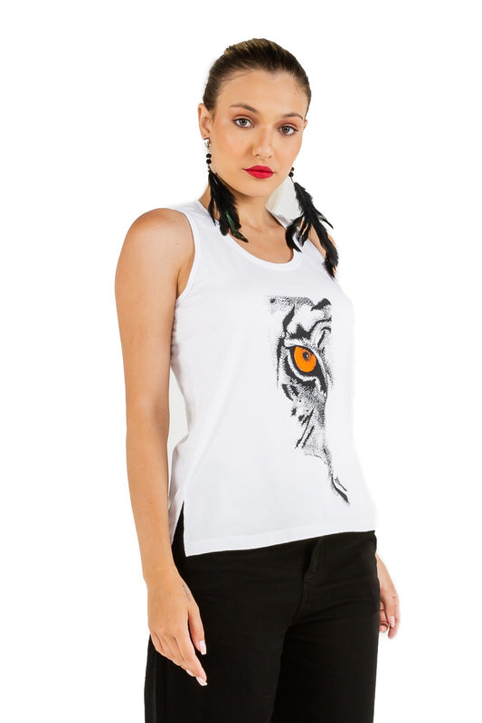 Camiseta Básica Malha Latifundio Estampa Eye - www.latifundio.com.br