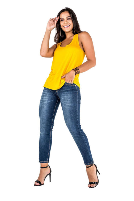 Camiseta Regata Feminina Latifundio - Costas Tipo Nadador - www.latifundio.com.br