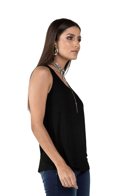 Camiseta Regata Feminina Latifundio - Costas Tipo Nadador - www.latifundio.com.br