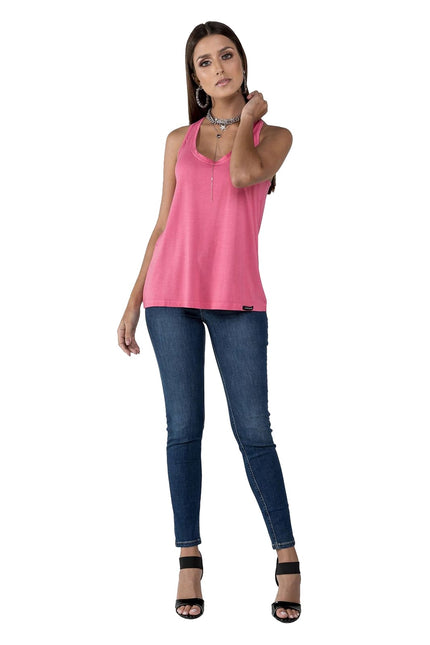 Camiseta Regata Feminina Latifundio - Costas Tipo Nadador - www.latifundio.com.br
