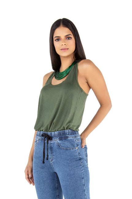 Camiseta Regata Feminina Latifundio - Costas Tipo Nadador - www.latifundio.com.br