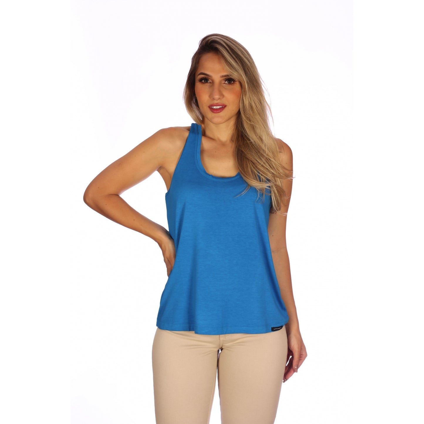 Camiseta Regata Feminina Latifundio - Costas Tipo Nadador