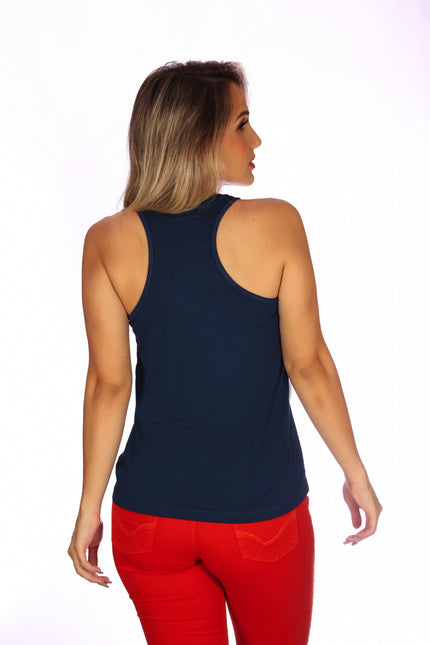 Camiseta Regata Feminina Latifundio - Costas Tipo Nadador - www.latifundio.com.br