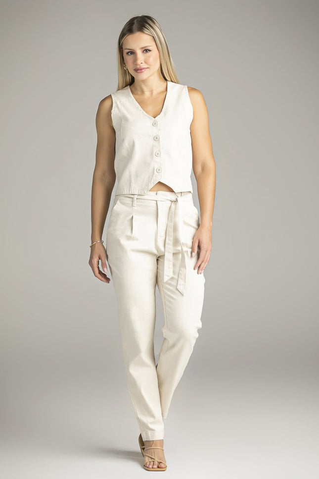 Colete Feminino Natural