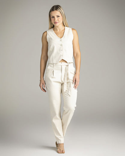 Colete Feminino Natural