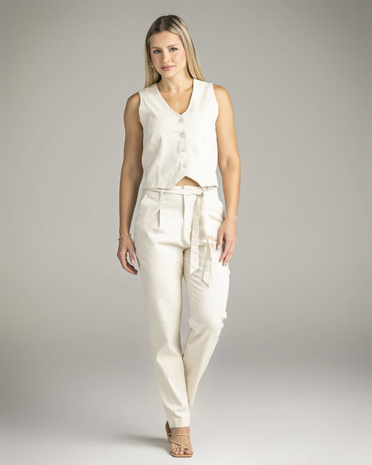 Colete Feminino Natural