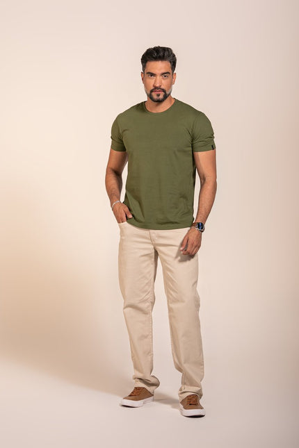 Calça Masculina Reta Five Pockets Colors