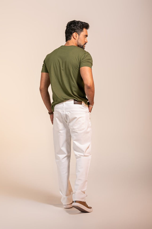 Calça Masculina Reta Five Pockets Colors